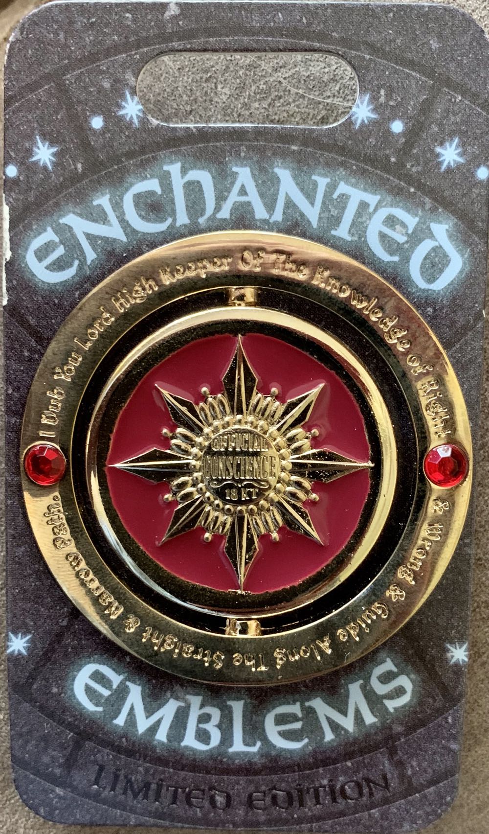 Enchanted Emblems: Pinocchio  pin collectible - Main Image 3