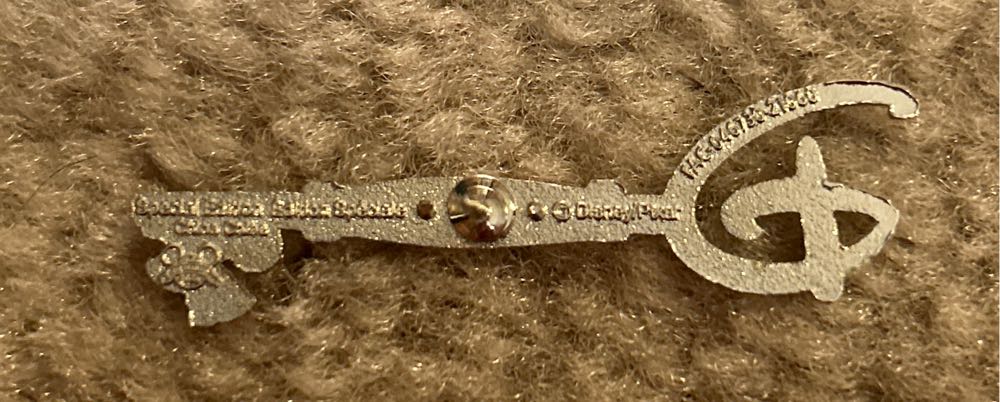 Disney Cars 15th Anniversary Collectible Key Pin Special Edition New With Card - Special Edition pin collectible [Barcode 465052864152] - Main Image 2