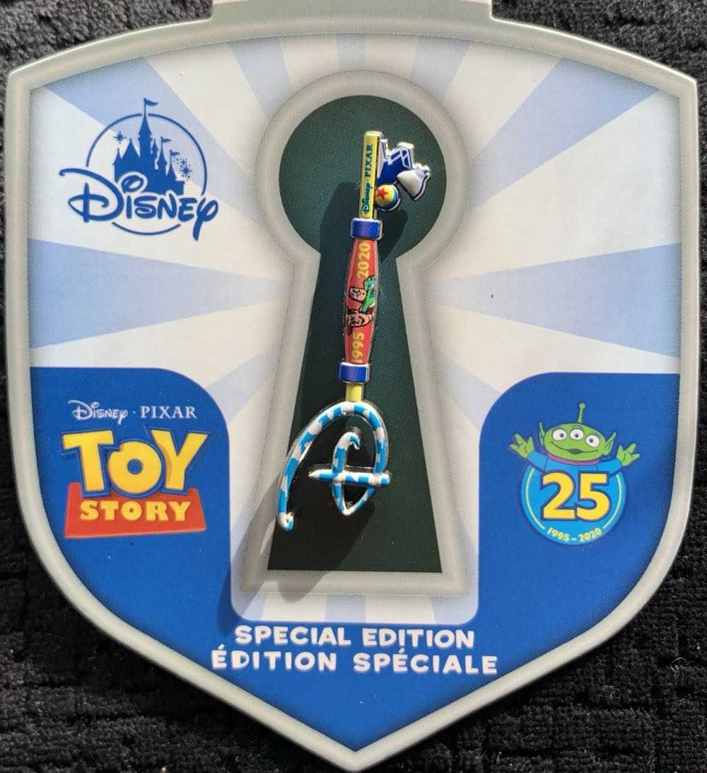 Toy Story 25th Anniversary Collectible Key - Key pin collectible - Main Image 2