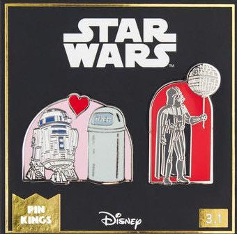 Darth Vader With Death Star Balloon - Pin Kings  pin collectible - Main Image 2