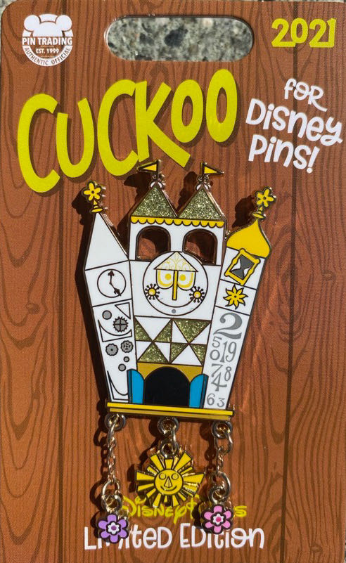 Cuckoo For Disney (Clocks) - Small World - Dangle pin collectible - Main Image 2