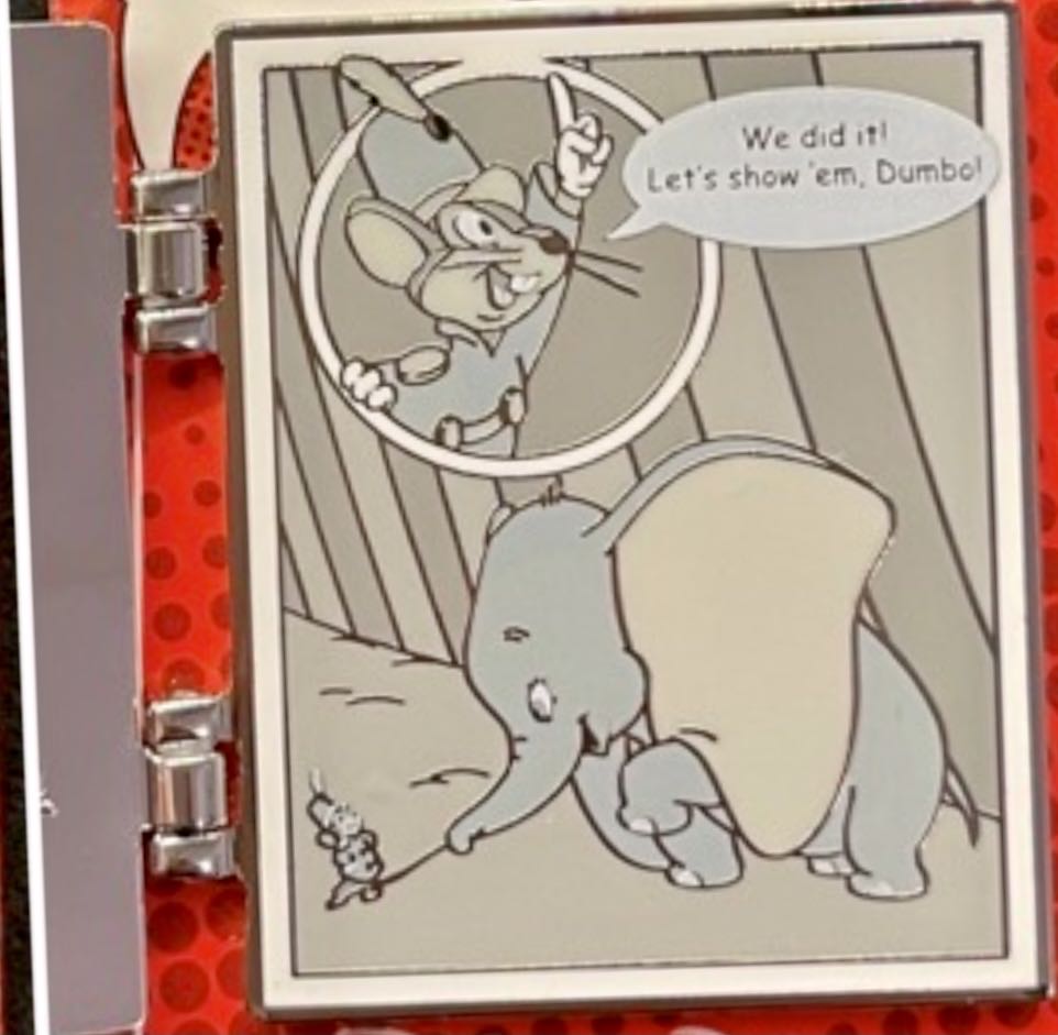 Magical Comics - Dumbo - Hinged pin collectible - Main Image 2