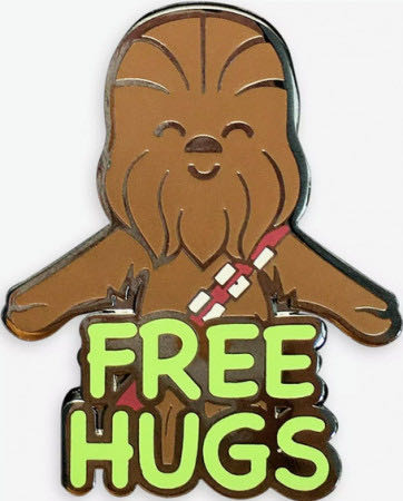 Free Hugs - Chewbacca pin collectible - Main Image 1