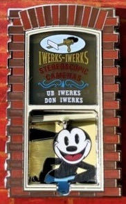 Windows of Main Street USA - Steroscopic Cameras (Oswald) - Hinged pin collectible - Main Image 2