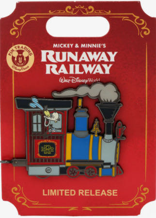 Mickey & Minnie’s Runaway Railway Train - Goofy  pin collectible - Main Image 2