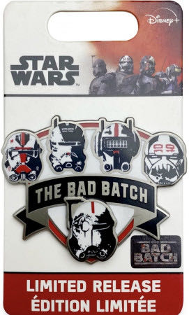 The Bad Batch - Helmets - Pin On Pin pin collectible - Main Image 2