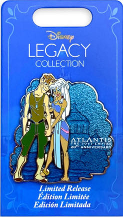 Atlantis: The Lost Empire 20th Anniversary - Legacy Collection - Hard Enamel pin collectible - Main Image 2