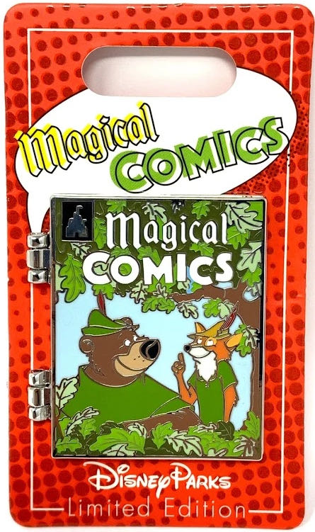 Magical Comics - Robin Hood - Hinged pin collectible - Main Image 4