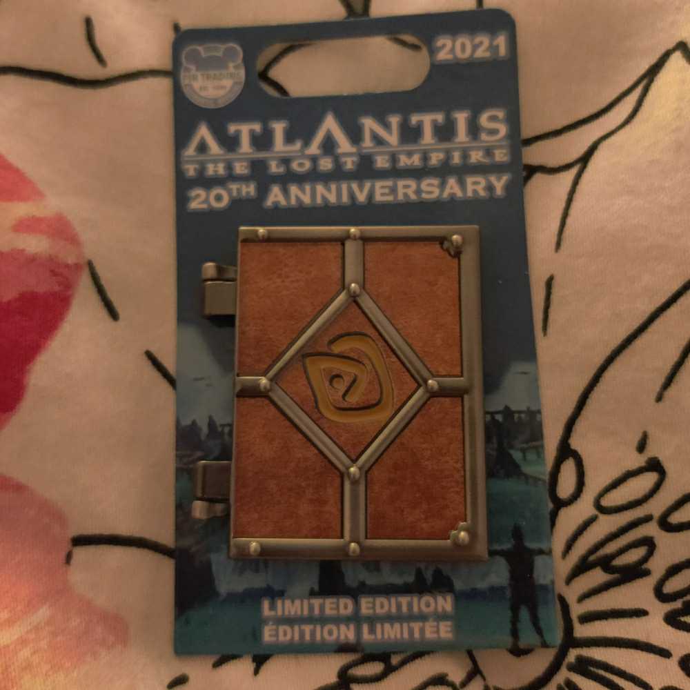 Atlantis The Lost Empire 20th Anniversary Hinged Journal - Movies pin collectible [Barcode 400935663446] - Main Image 3