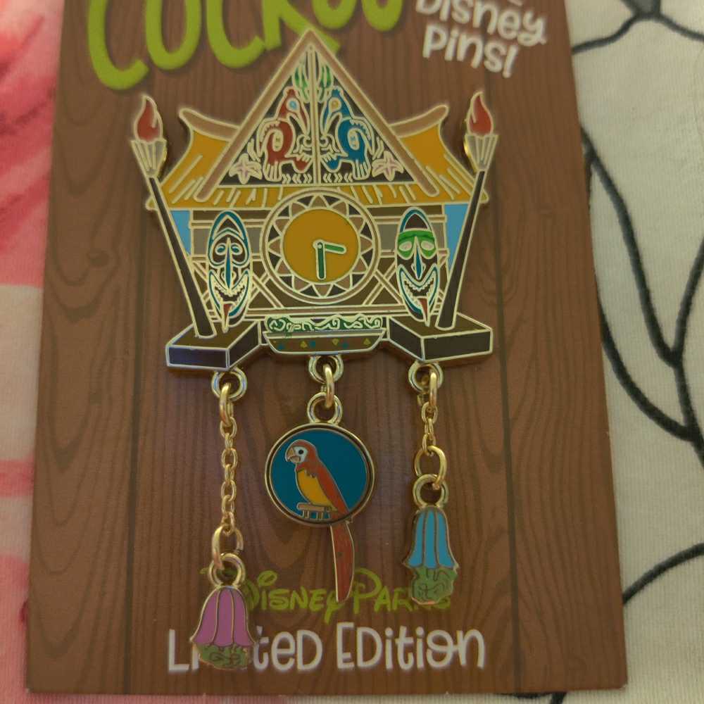 Cuckoo For Disney Pins: Tiki Room - Disney Pin - Trading pin collectible [Barcode 400928813575] - Main Image 2