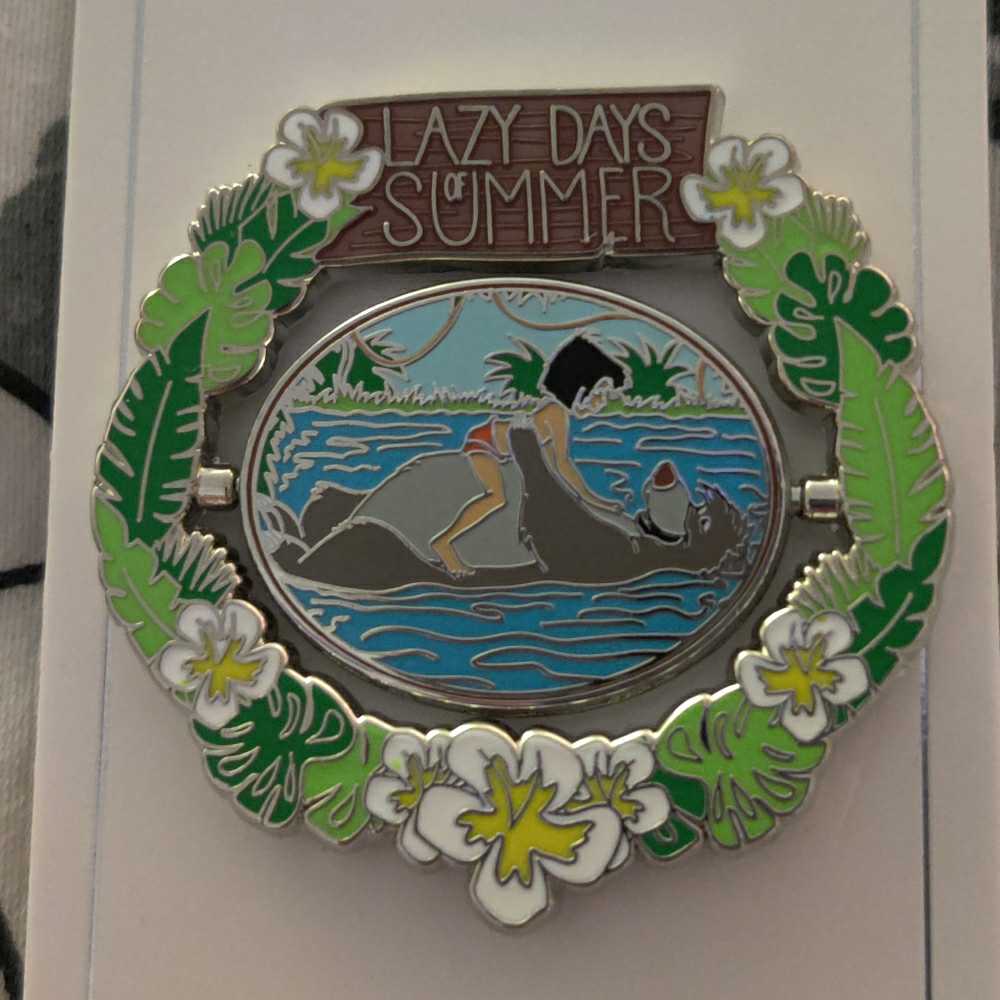 Lazy Days Of Summer 2021 Jungle Book Spinner - Disney Pin - Trading pin collectible [Barcode 400935763368] - Main Image 2
