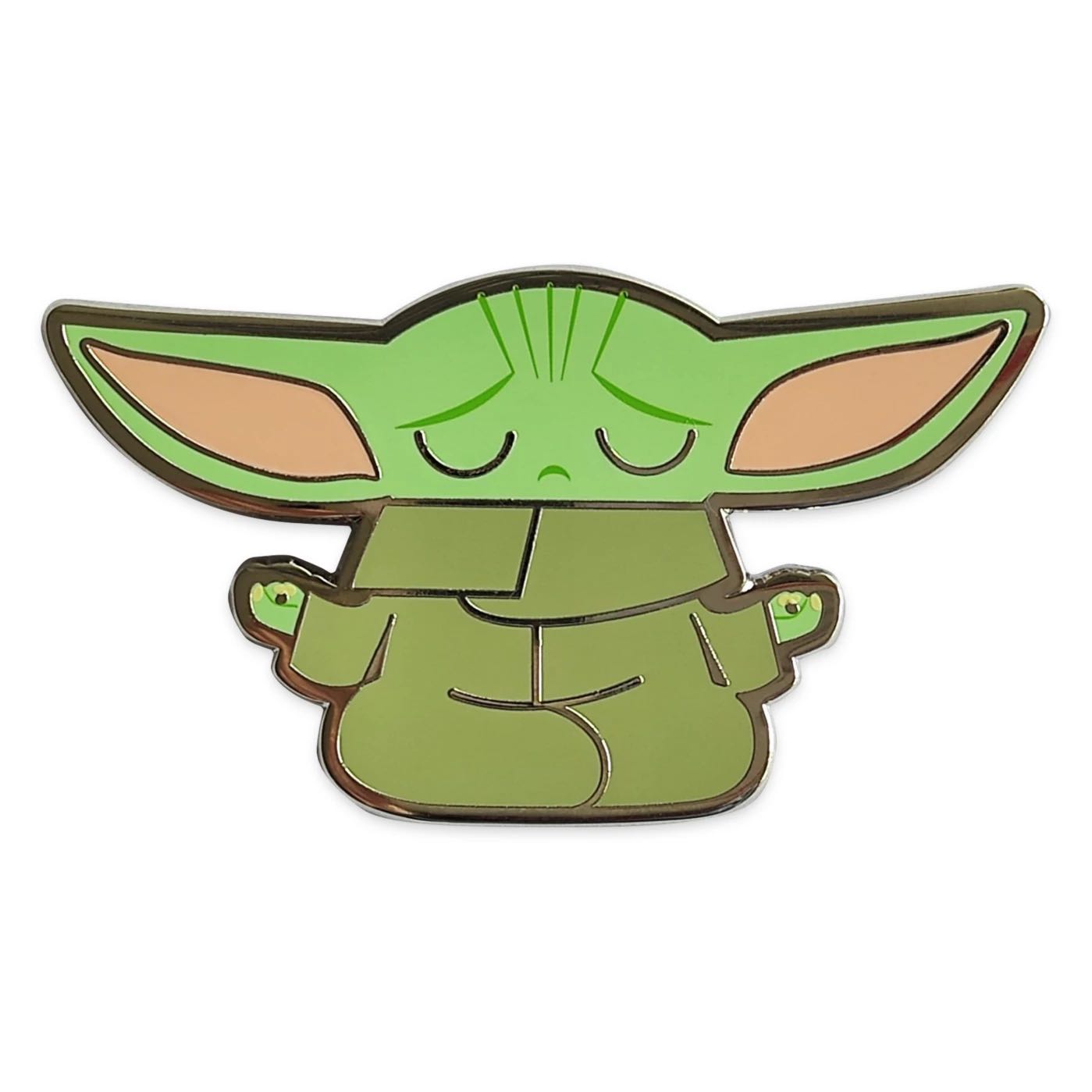 The Child Pin in Zen Pose – Star Wars: The Mandalorian – Limited Release - Metal / Enamel pin collectible - Main Image 2