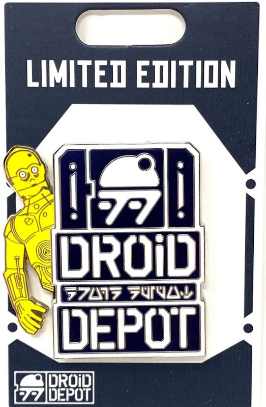 Droid Depot Double Slider - C-3PO and DJ R-3X Rex - Slider pin collectible - Main Image 2