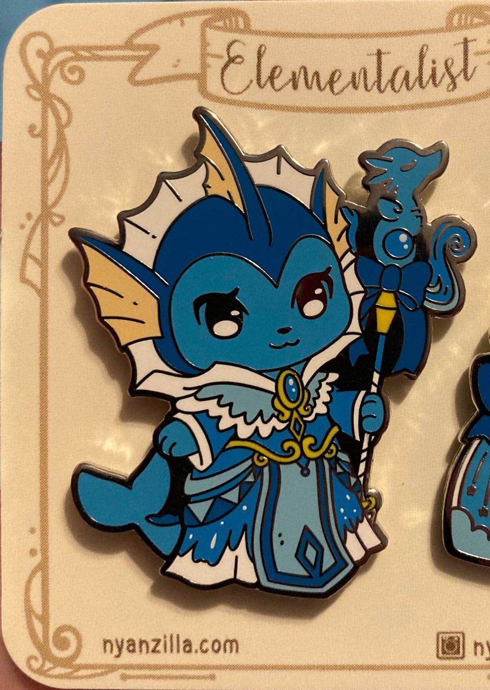 Eevee, Hydro Mage - Original  pin collectible - Main Image 1