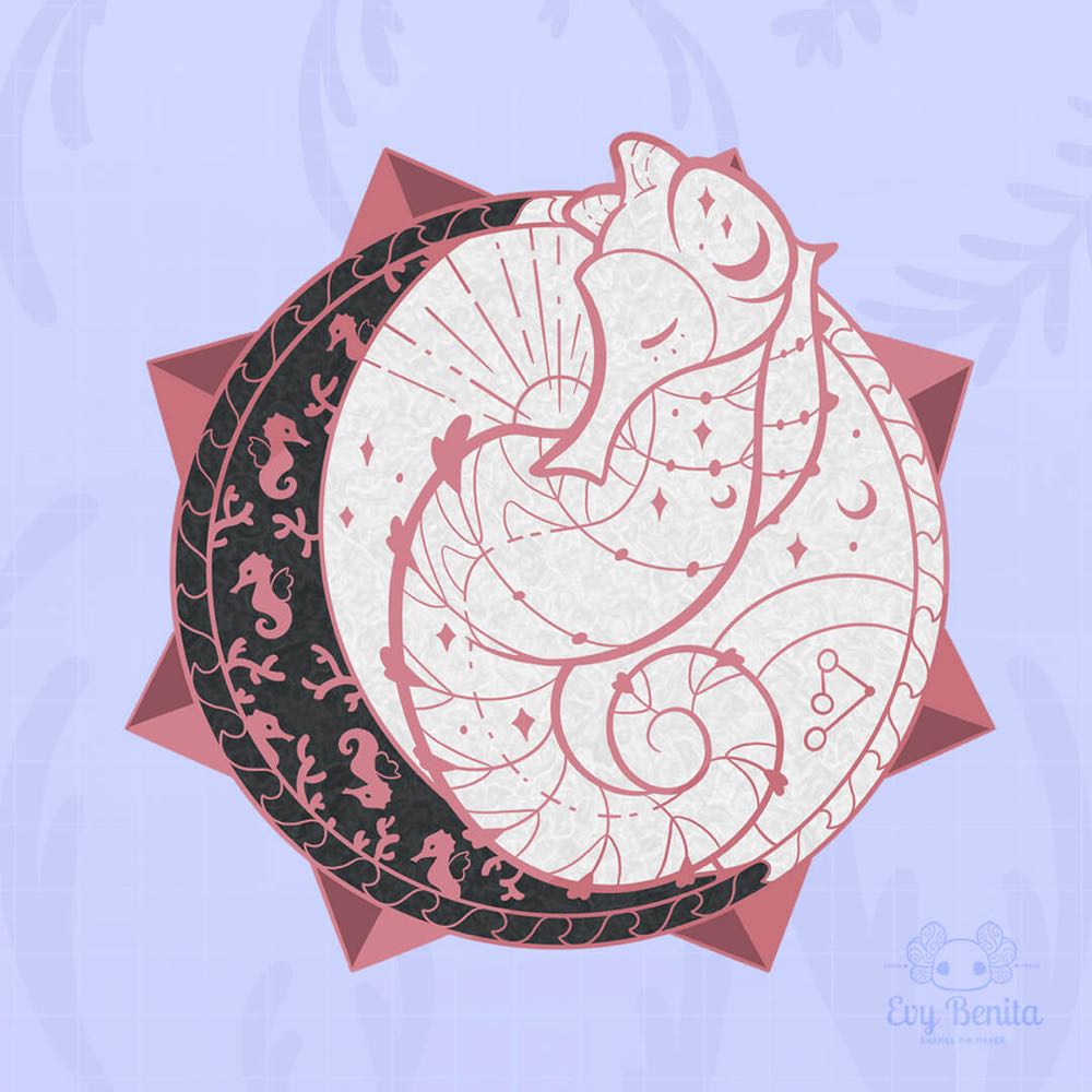 Happy Bean Cat (Black)