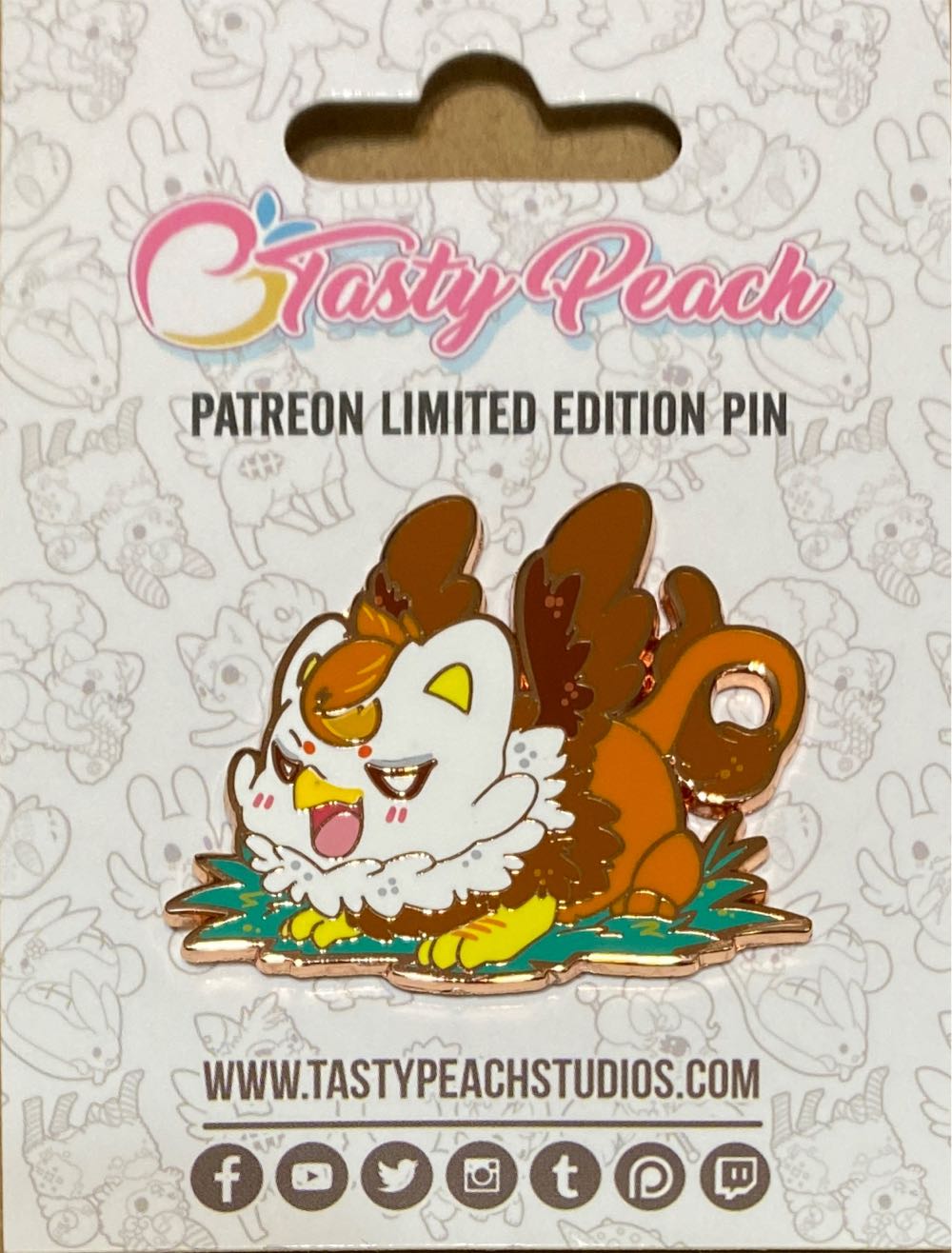 Orange Bird - Completer Pin