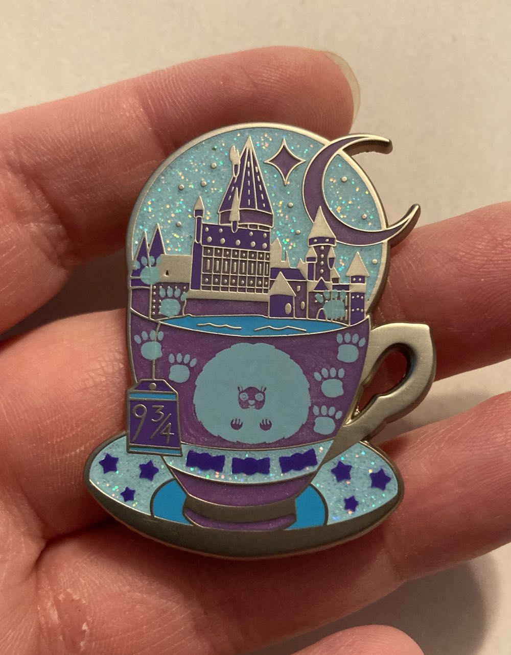 Teacup, Pygmy Puff (Dark Purple Pearl)  pin collectible - Main Image 2