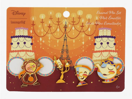 Beauty and the Beast Enchanted Objects Castle Servants - Chip  pin collectible - Main Image 2