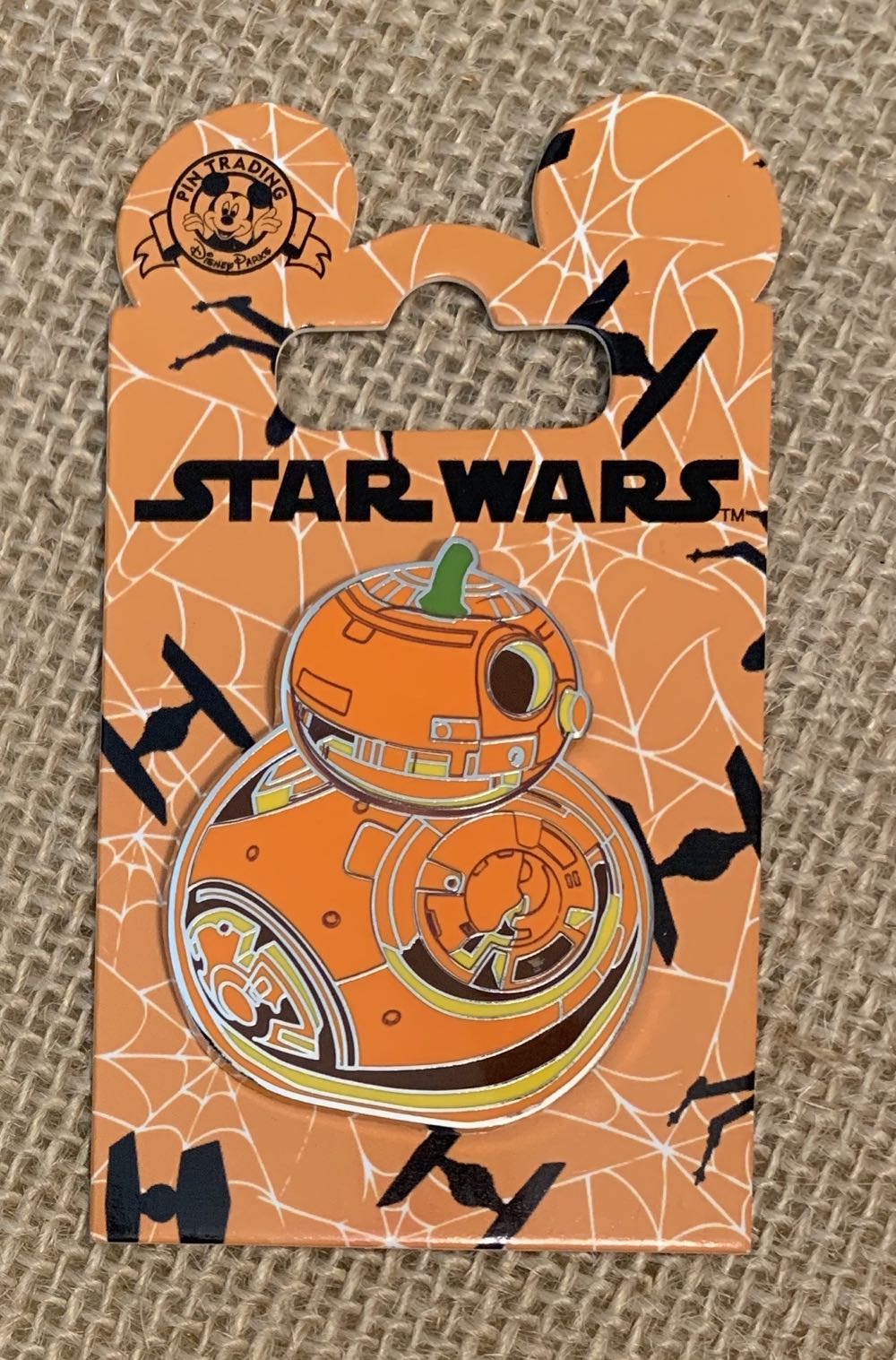 Disney Parks Disneyland Star Wars Halloween Bb8 Disney 130061  pin collectible [Barcode 400020809575] - Main Image 3