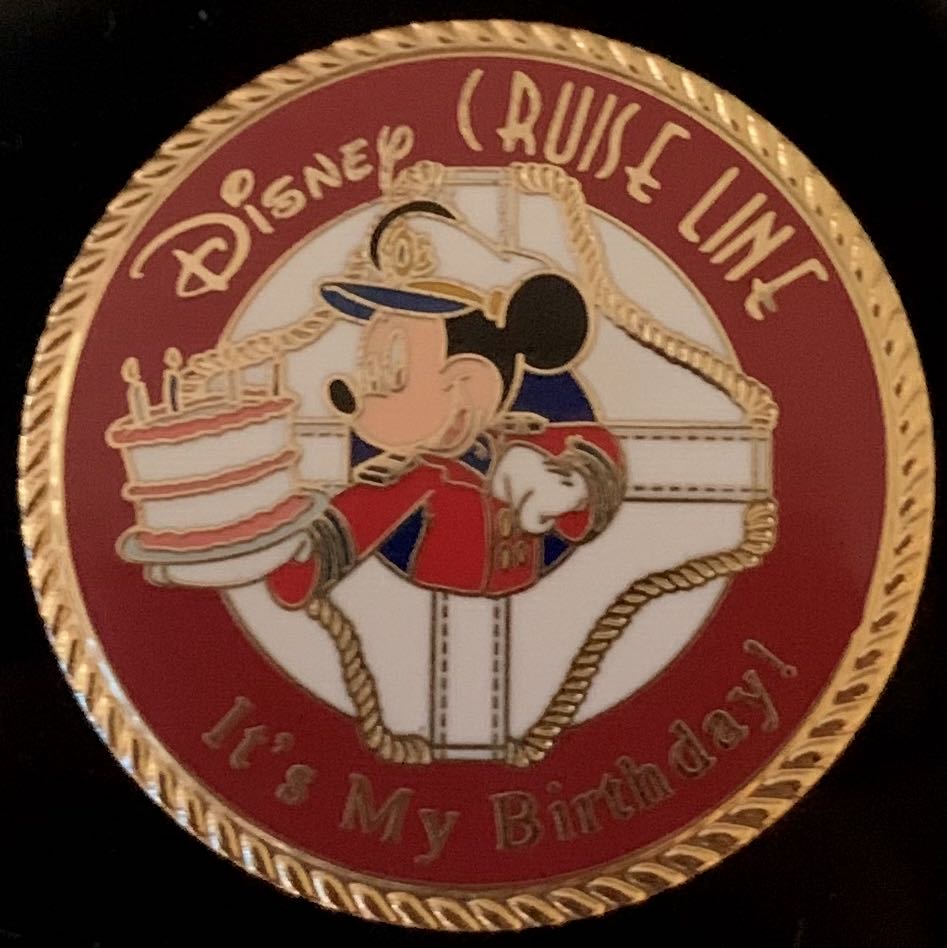 It’s My Birthday - Disney Cruise Line Captain Mickey  pin collectible - Main Image 1