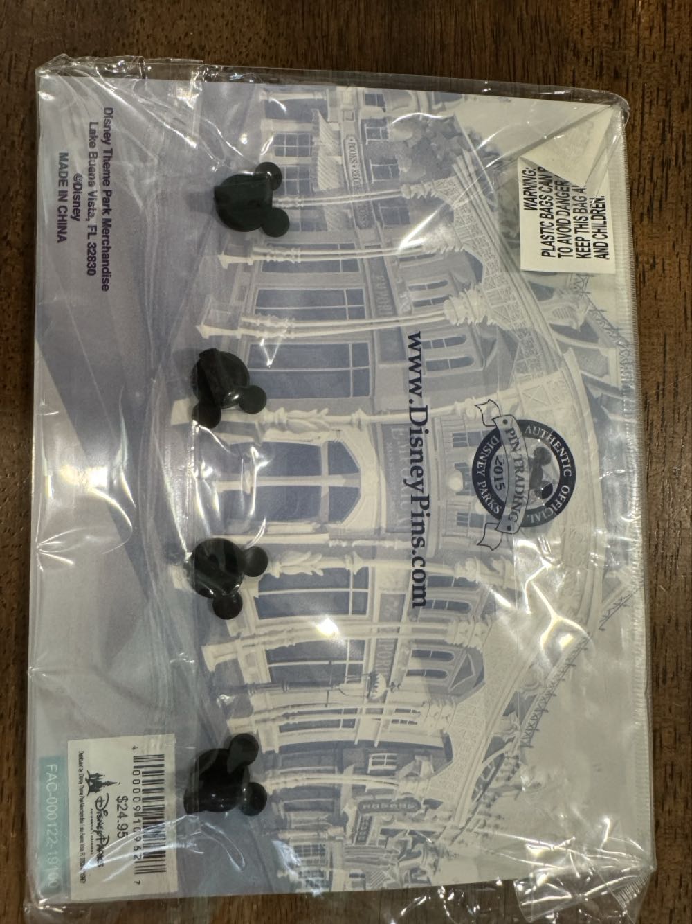 Dapper Dans Quartet Mickey Donald Pluto Goofy Postcard  pin collectible [Barcode 400009109627] - Main Image 2