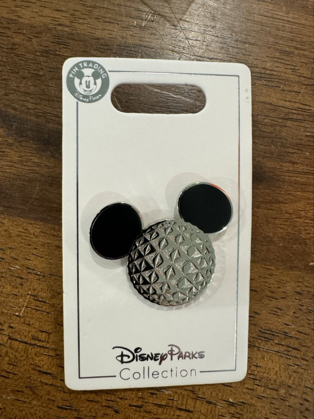 Mickey Mouse Icon Spaceship Earth, Epcot  pin collectible [Barcode 400000207766] - Main Image 2