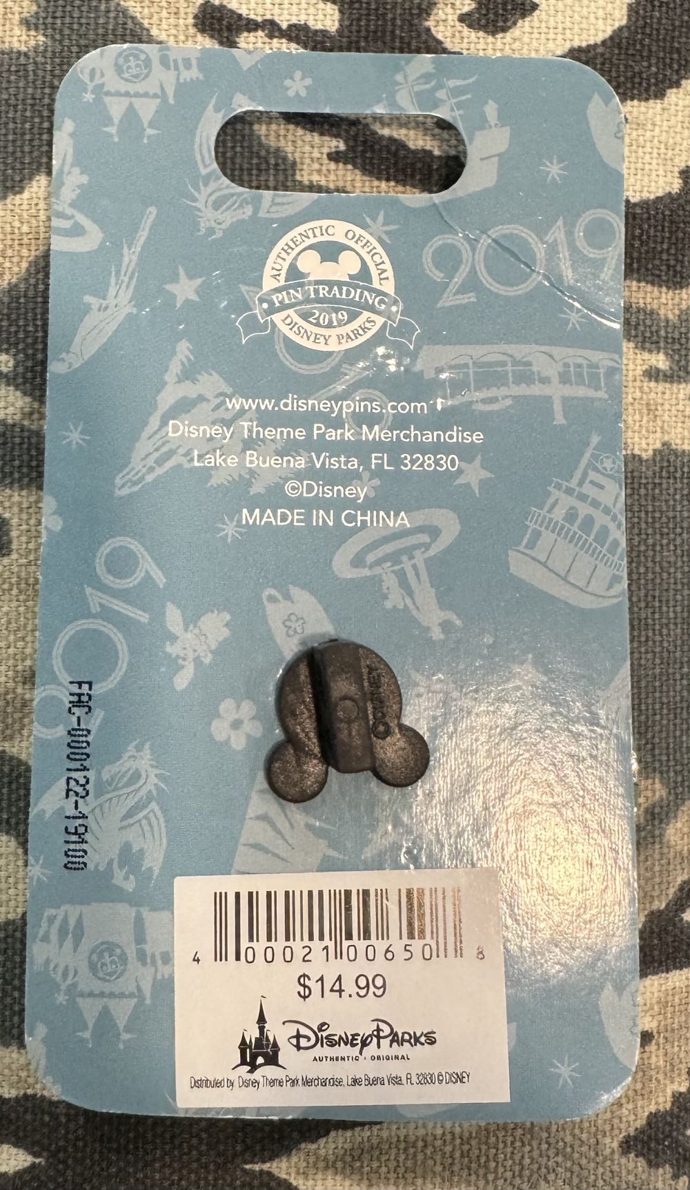 2019 Walt Disney World Pen  pin collectible [Barcode 400021006508] - Main Image 3