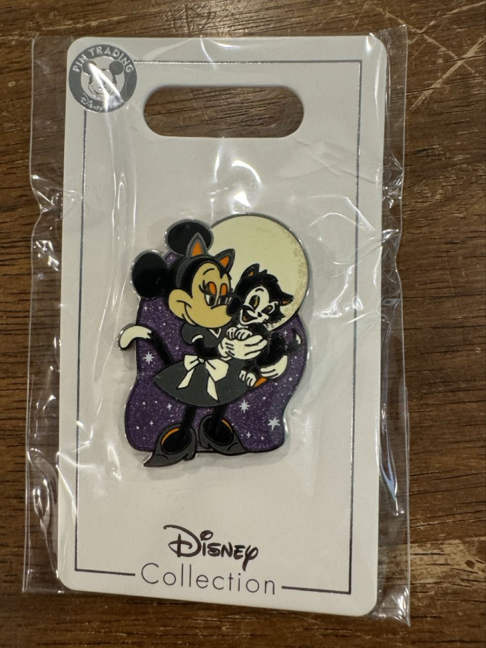 Halloween Minnie Cat And Figaro  pin collectible [Barcode 465054198590] - Main Image 2