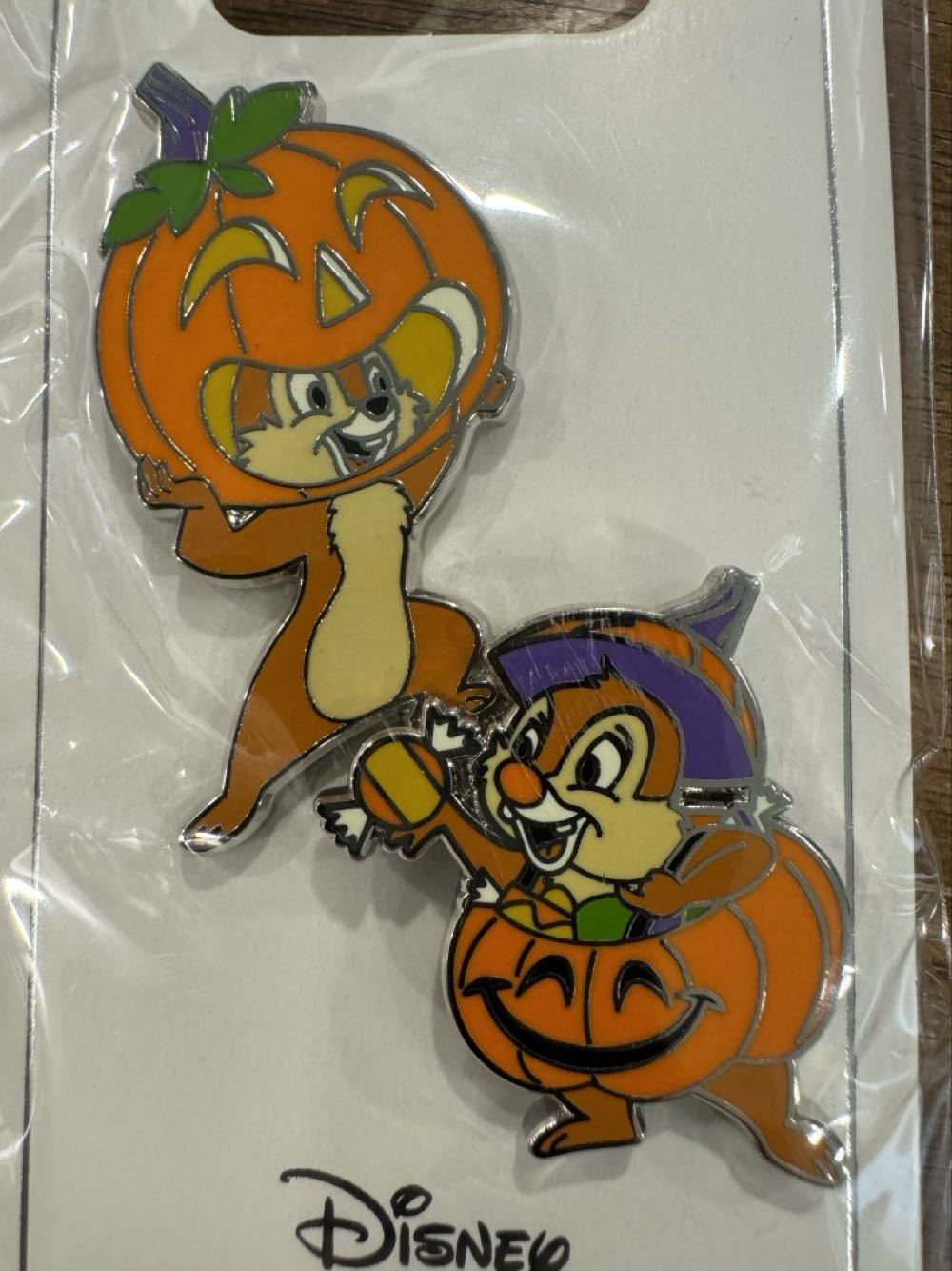 Halloween Pumpkin Set Chip & dale - Holidays and Events pin collectible [Barcode 465054198910] - Main Image 2