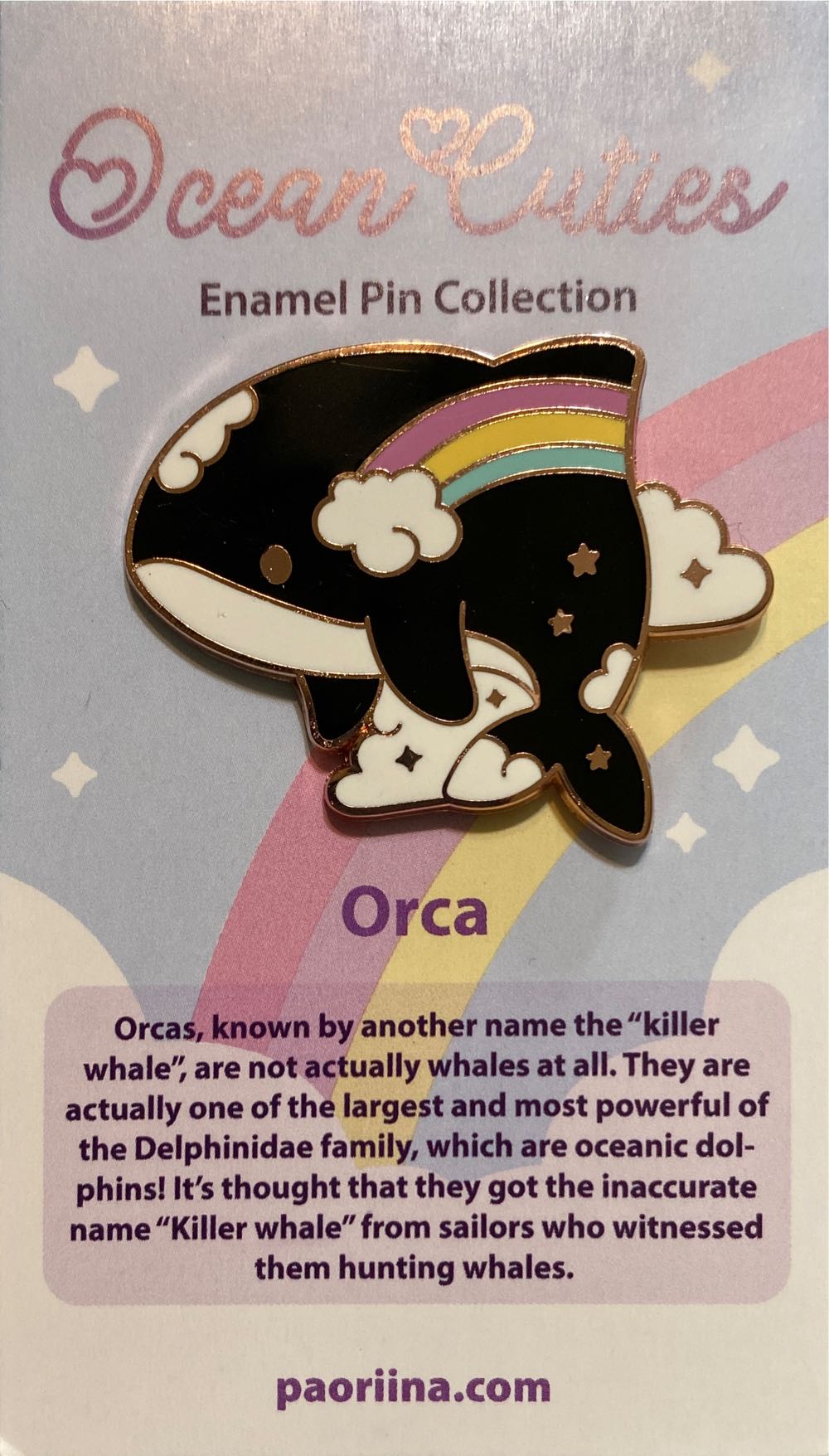 Orca  pin collectible - Main Image 2