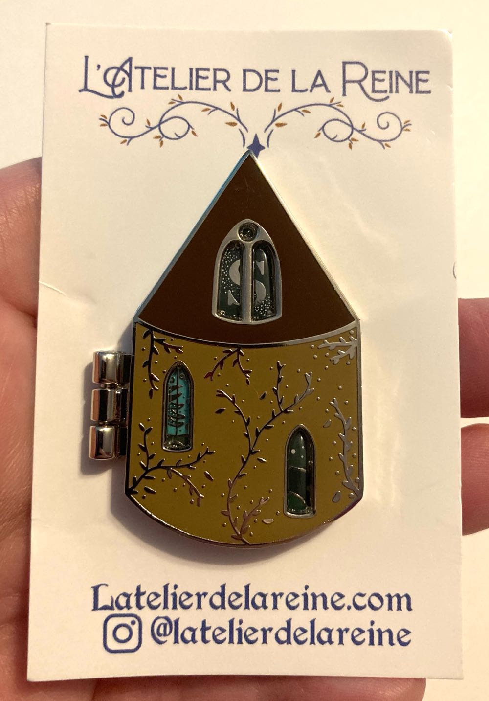 Hogwarts Common Room, Slytherin  pin collectible - Main Image 2