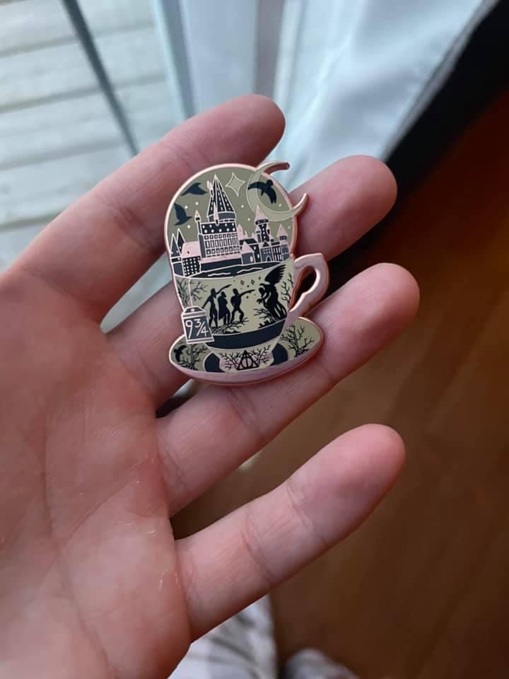 Teacup, 3 Bros Rose Gold  pin collectible - Main Image 2