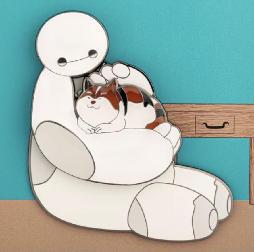 Loungefly BayMax Jumbo  pin collectible [Barcode 671803369610] - Main Image 2