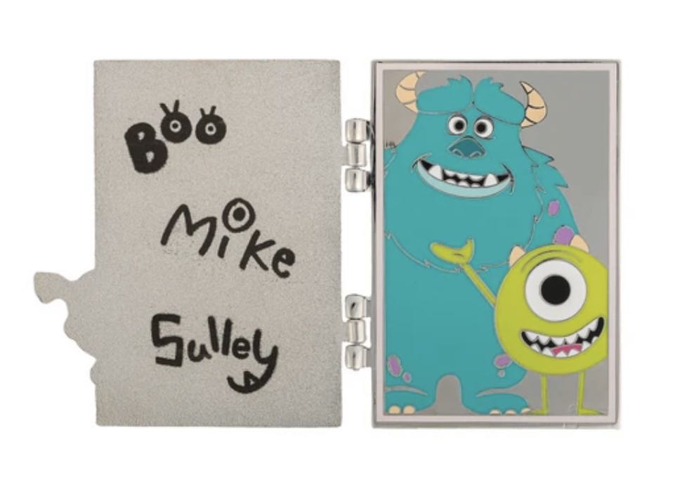 Loungefly Pixar Monster’s Inc. 20th Anniversary Collector Box Hinged Enamel Pin - Limited Edition 1,000 pin collectible [Barcode 671803379657] - Main Image 3