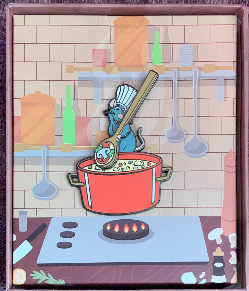 Loungefly - Ratatouille Remy  pin collectible [Barcode 671803374393] - Main Image 2