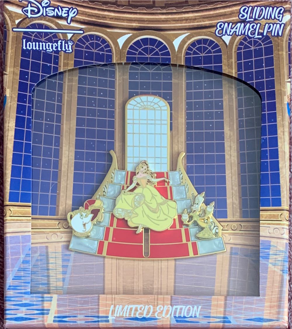 Loungefly Disney Beauty And The Beast Belle Limited Edition Pin  pin collectible [Barcode 671803357846] - Main Image 2