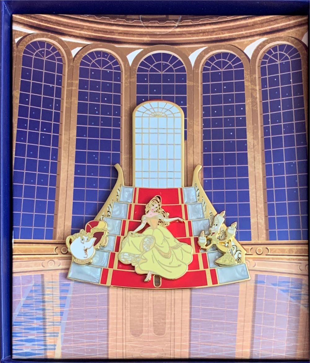 Loungefly Disney Beauty And The Beast Belle Limited Edition Pin  pin collectible [Barcode 671803357846] - Main Image 3