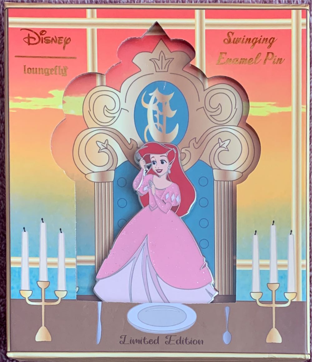 Loungefly Disney Little Mermaid Ariel Limited Edition Pin  pin collectible [Barcode 671803360488] - Main Image 2