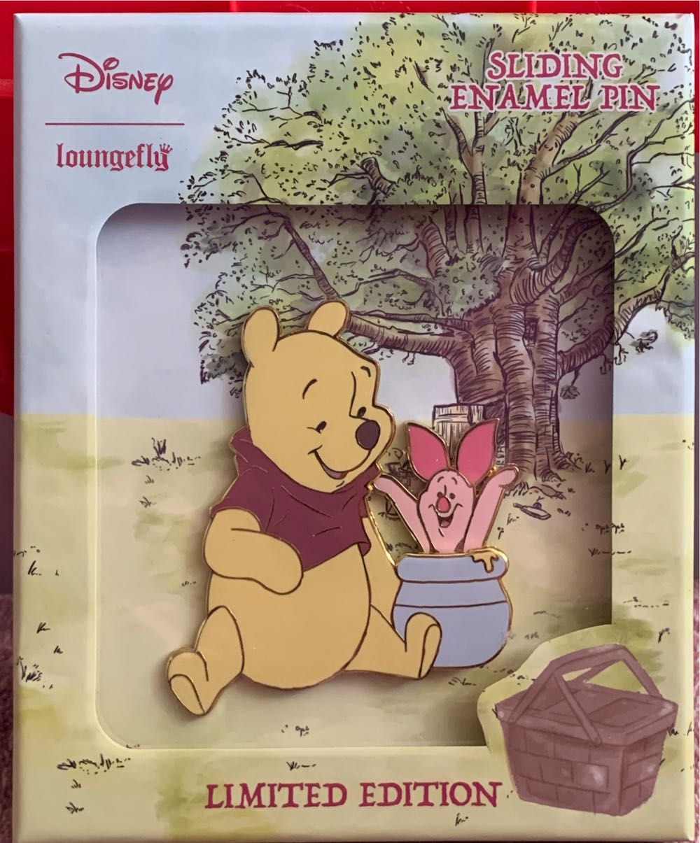 Loungefly Disney Winnie The Pooh Limited Edition Pin  pin collectible [Barcode 671803360631] - Main Image 2