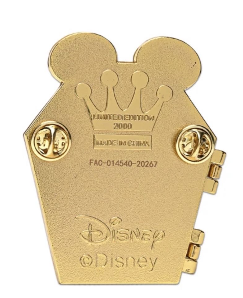 Loungefly Disney Mickey Halloween Hinged Do Not Disturb Pin  pin collectible [Barcode 671803340527] - Main Image 3