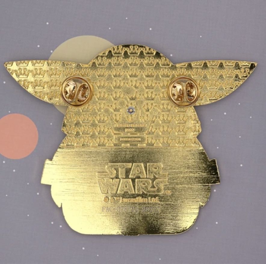 Loungefly X Star Wars Mandalorian The Child Eating Frog 3” Pin Le New!  pin collectible [Barcode 671803343108] - Main Image 3