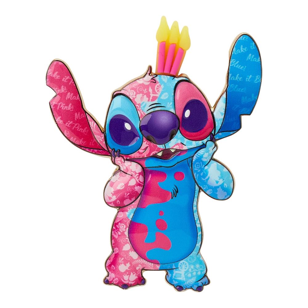 Stitch Crashes Disney- Sleeping Beauty - Metal / enamel / PVC pin collectible - Main Image 2