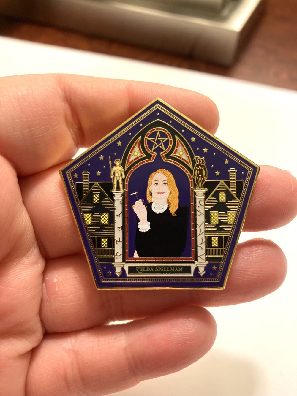 WizardCardOther, Zelda Spellman (Sabrina)  pin collectible - Main Image 2