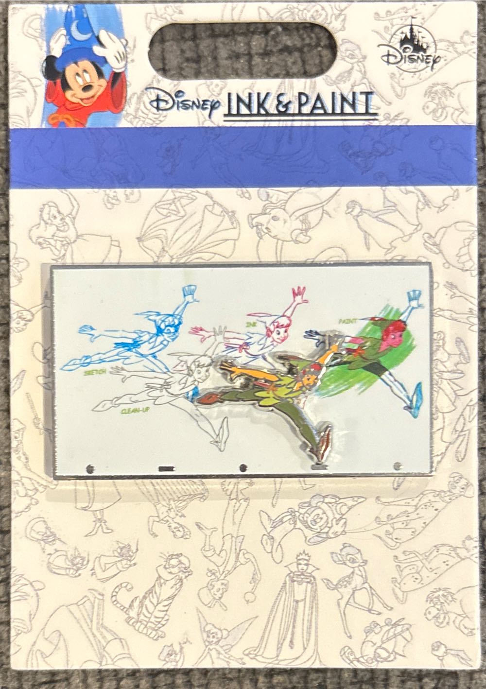 Peter Pan Ink And Paint - Disney Pin pin collectible [Barcode 400917113747] - Main Image 3