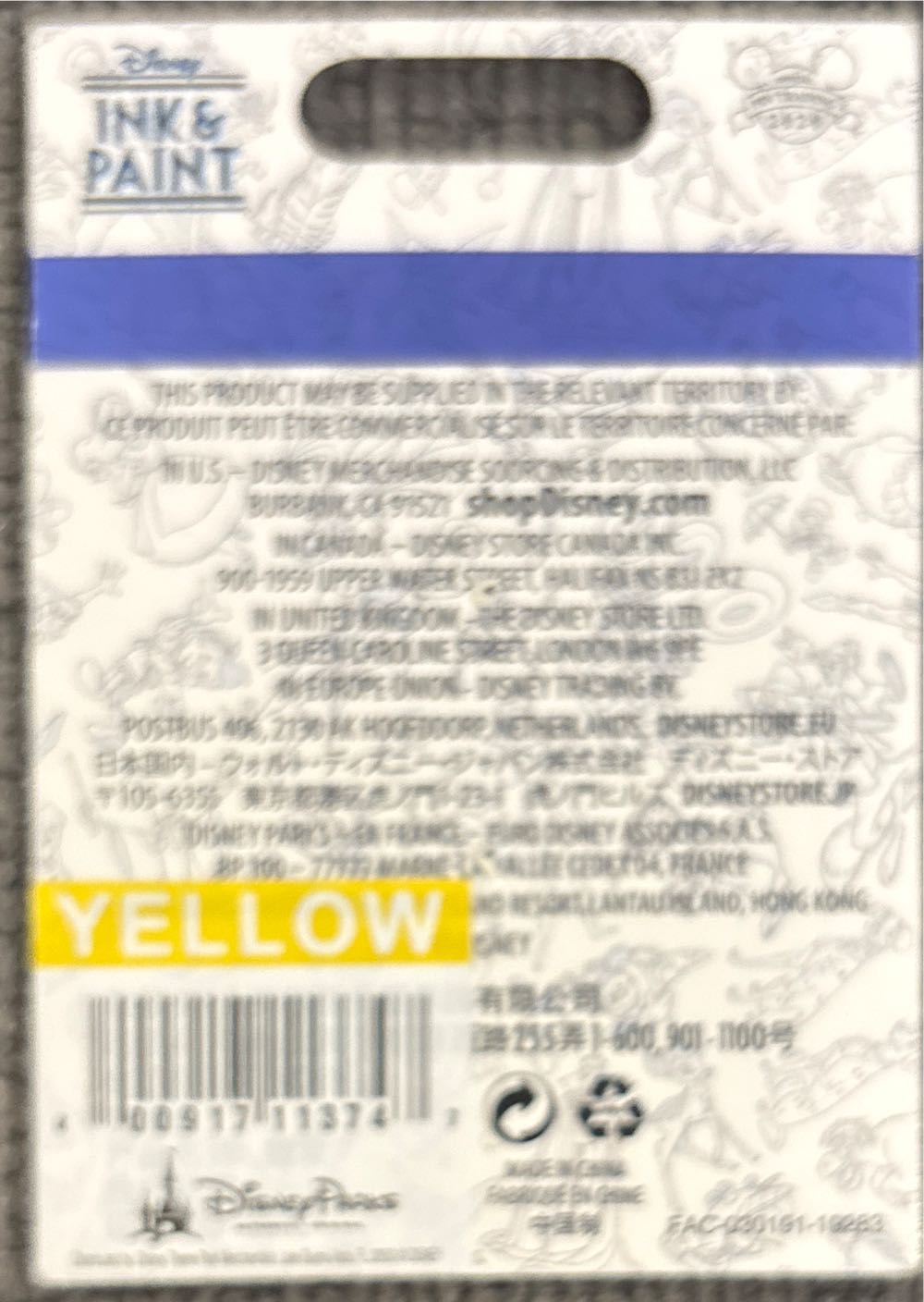 Peter Pan Ink And Paint - Disney Pin pin collectible [Barcode 400917113747] - Main Image 4