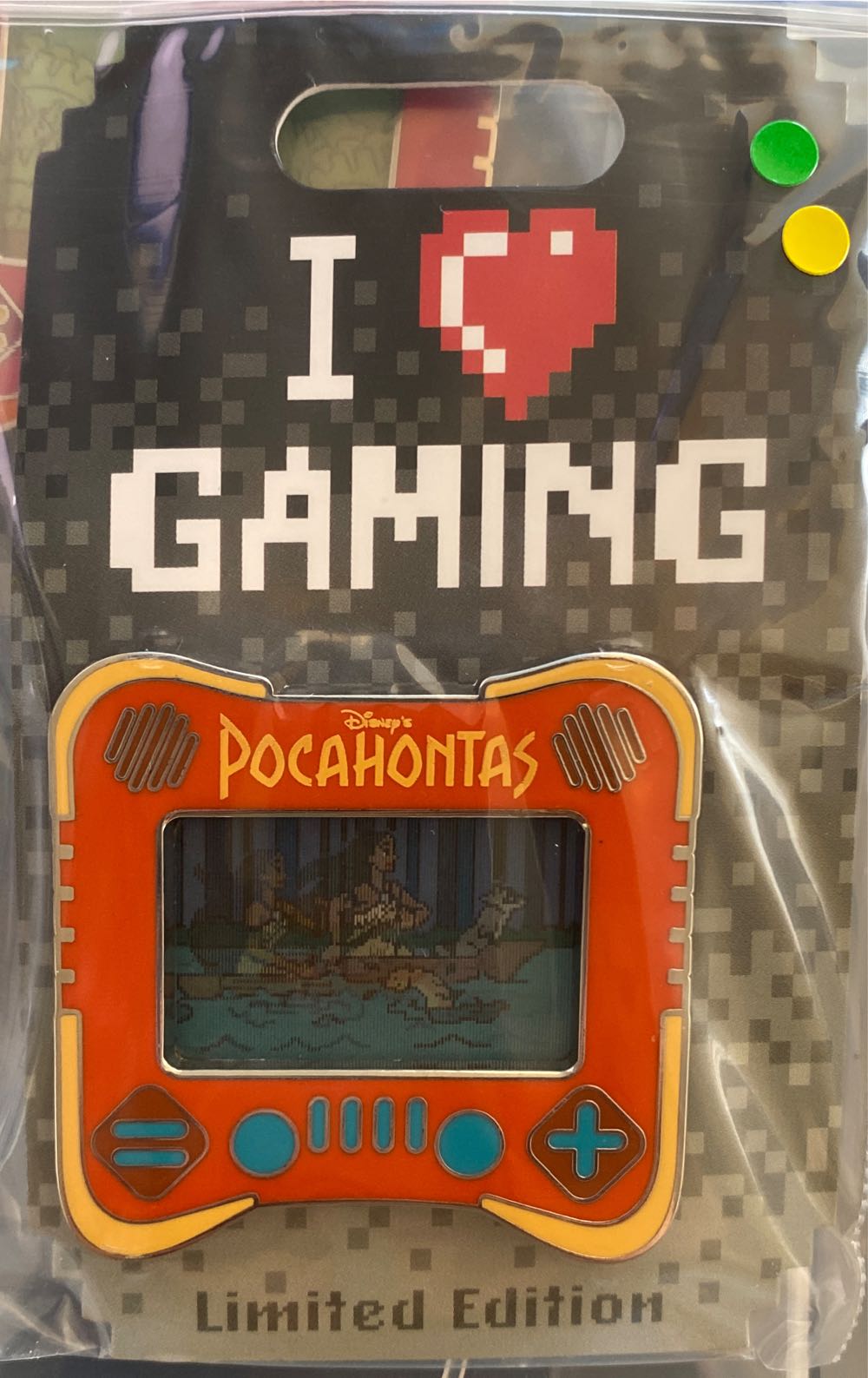 Pocahontas Game - I ❤️ Gaming pin collectible [Barcode 400021276000] - Main Image 1