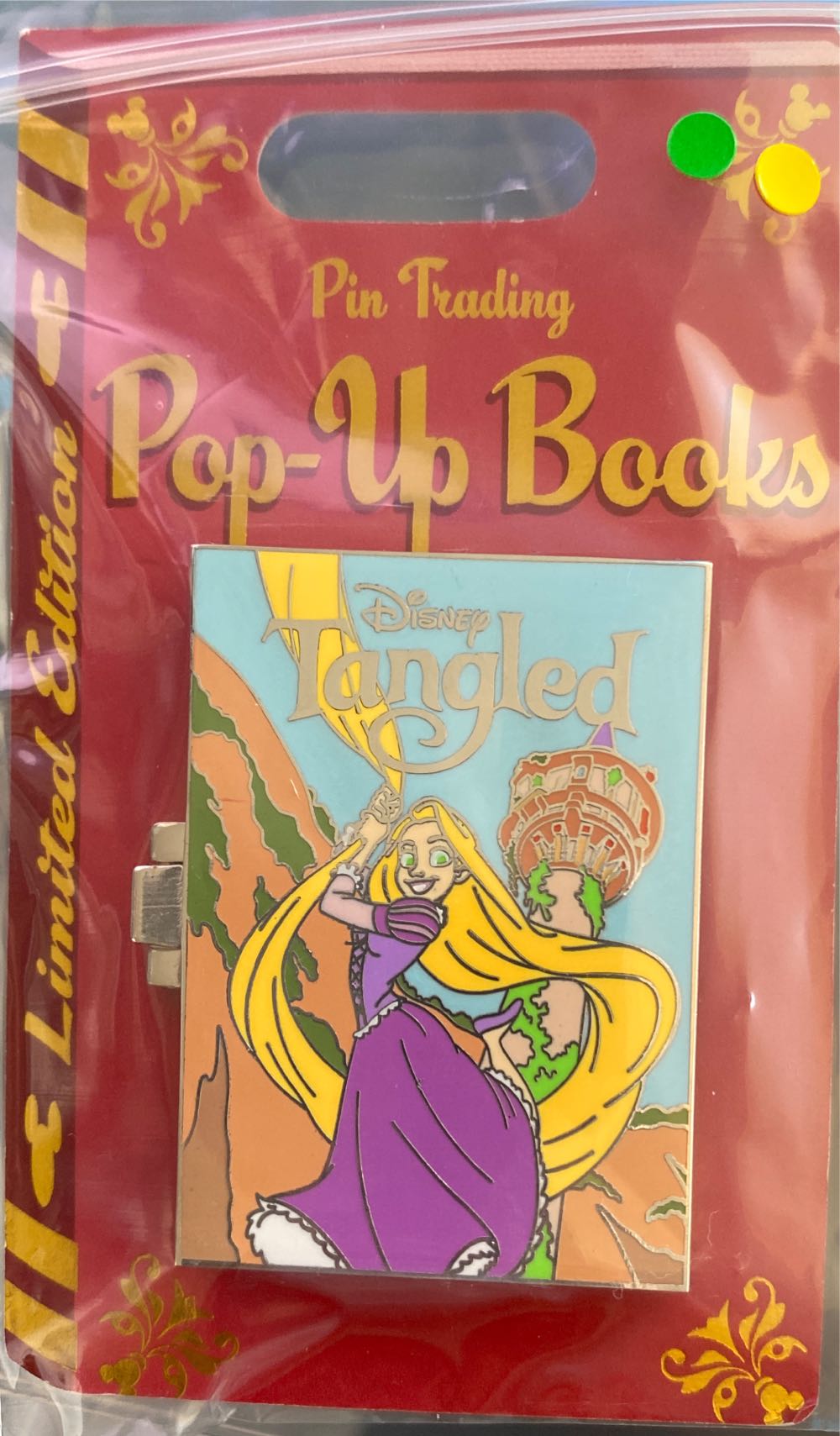 Disney Cars 15th Anniversary Collectible Key Pin Special Edition New With Card