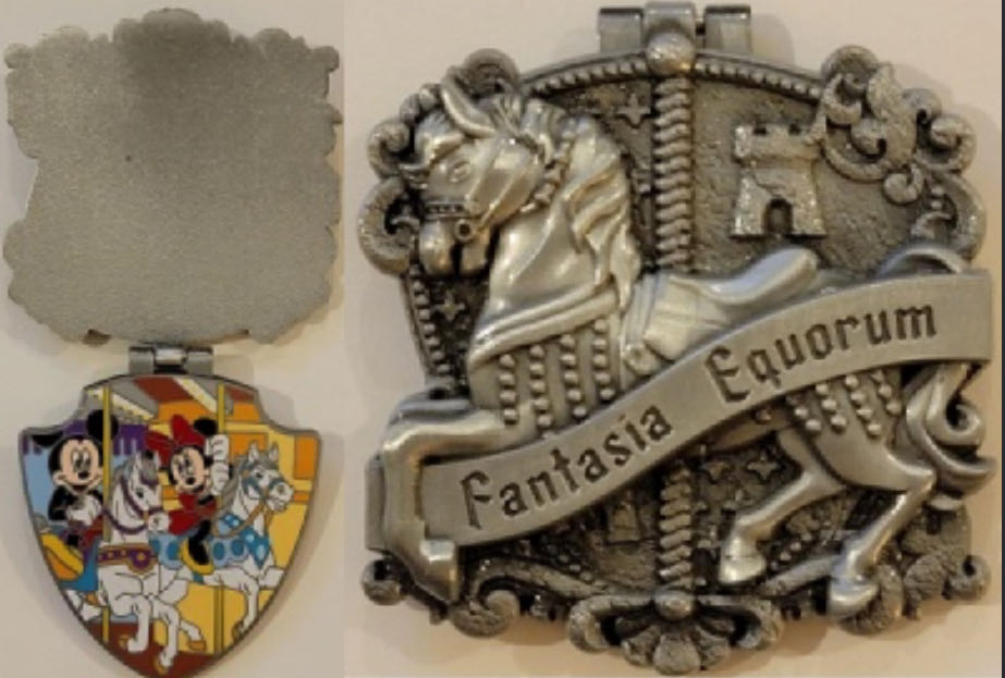 King Arthur Carrousel Crest - Crests of the Kingdom pin collectible [Barcode 400910763369] - Main Image 2