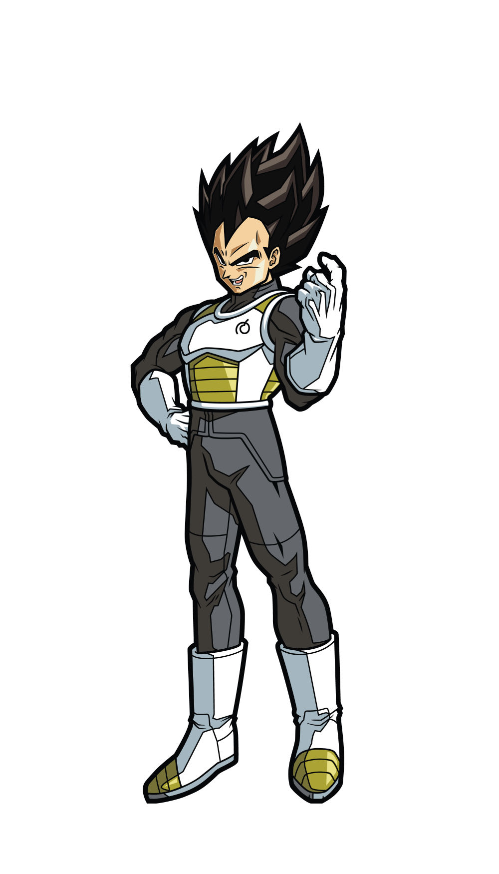 Vegeta—FiGPiN 538 - FigPin pin collectible [Barcode 810021535913] - Main Image 3