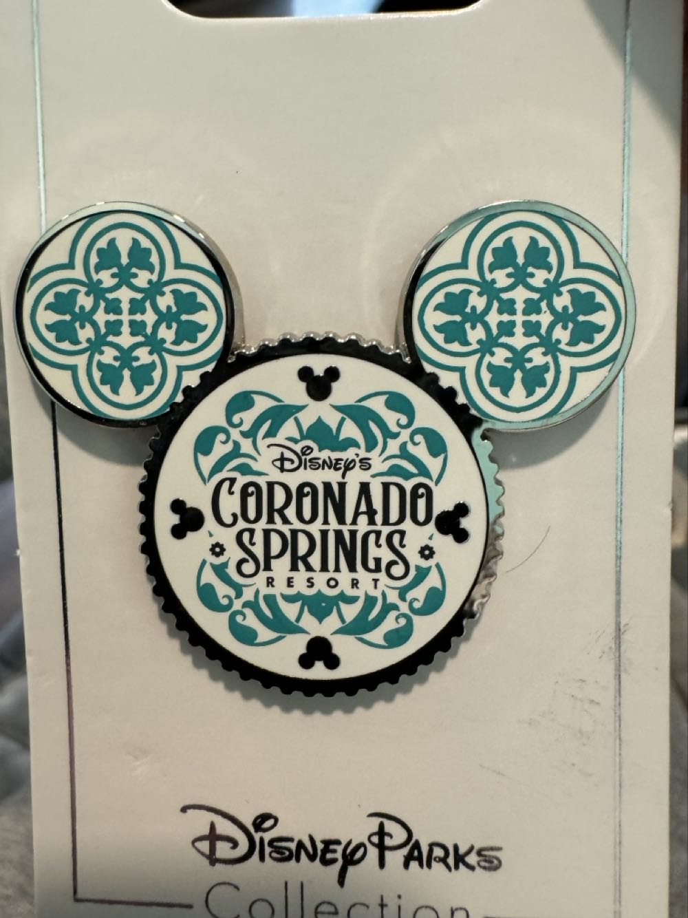 Coronado Springs Resort Mickey Icon - Open Edition pin collectible [Barcode 400021143296] - Main Image 2